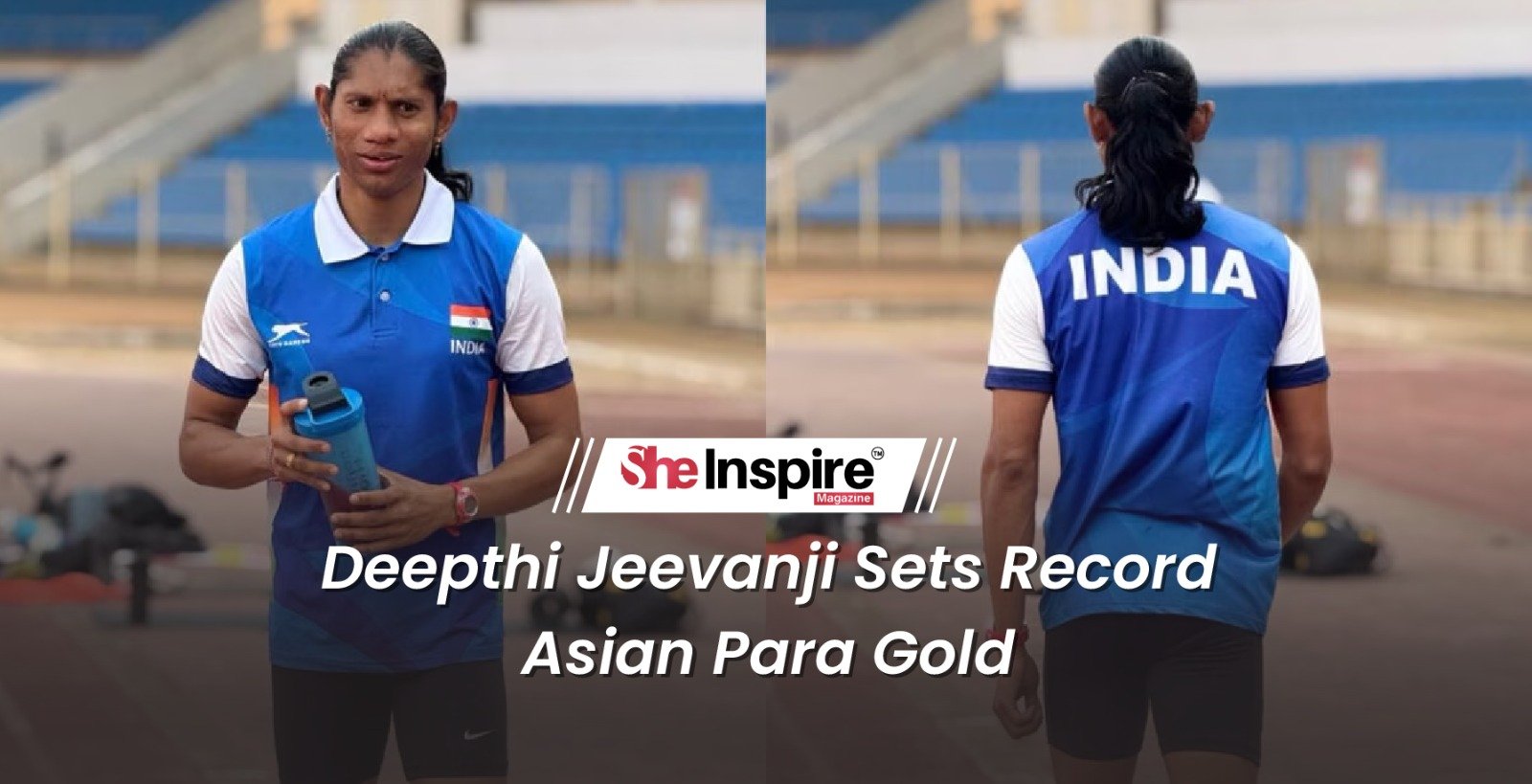 Deepthi Jeevanji Sets Record Asian Para Gold